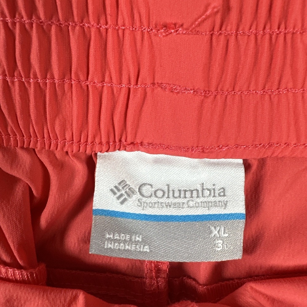 New Columbia Boundless Trek Shorts Womens XL Omni-Shade  Active  Coral